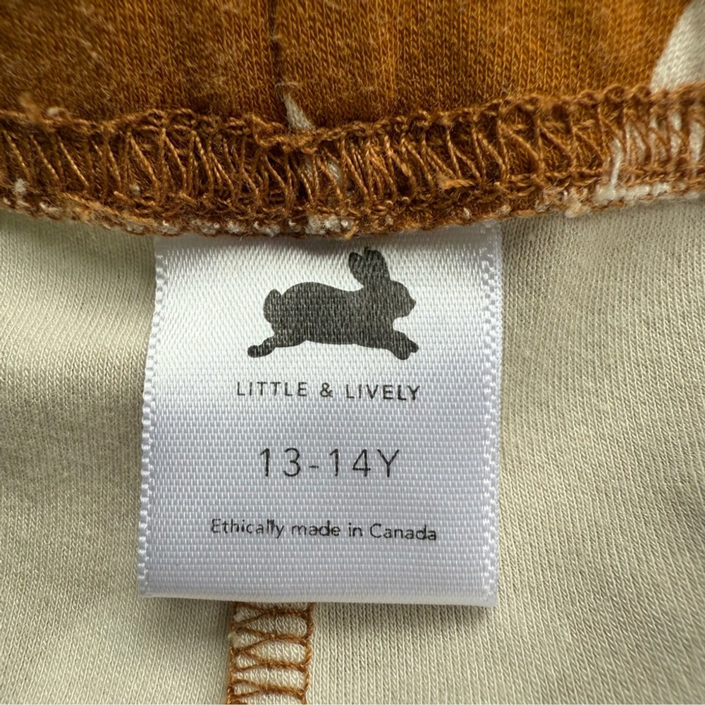 Little & Lively Halloween Ghost Kids Leggings Size 13-14 Bamboo Eco Friendly - Picture 3 of 5